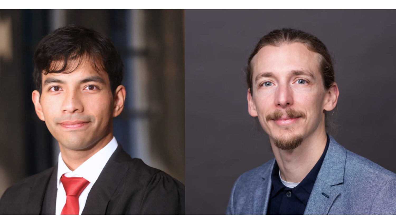 Dr Rakesh Arul (left) and Dr Dorian Gangloff